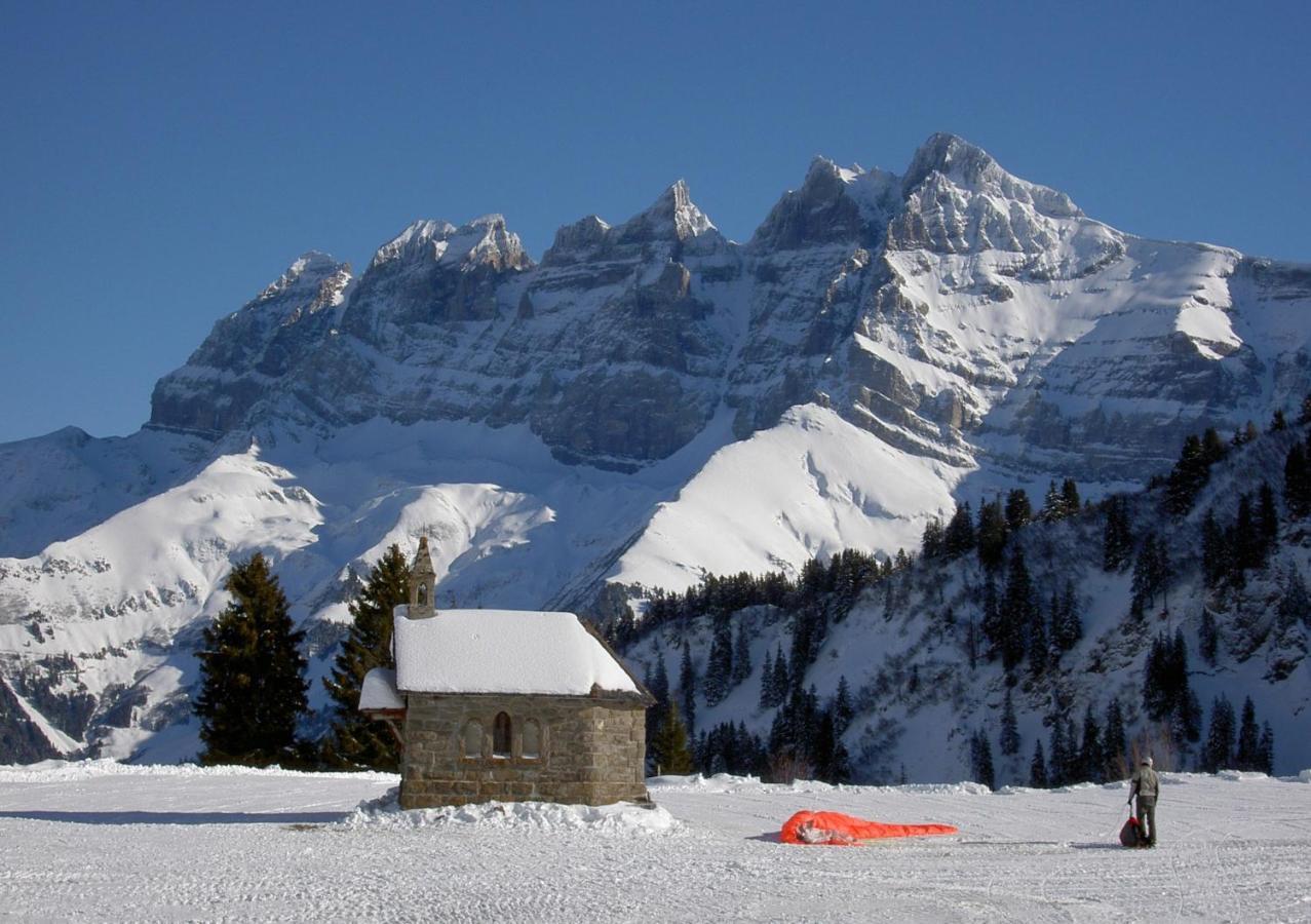 Hotel Des Portes Du Soleil Les Crosets ภายนอก รูปภาพ