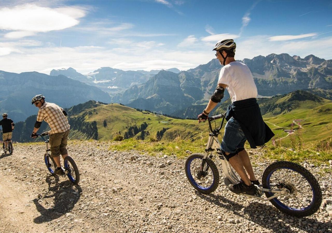 Hotel Des Portes Du Soleil Les Crosets ภายนอก รูปภาพ