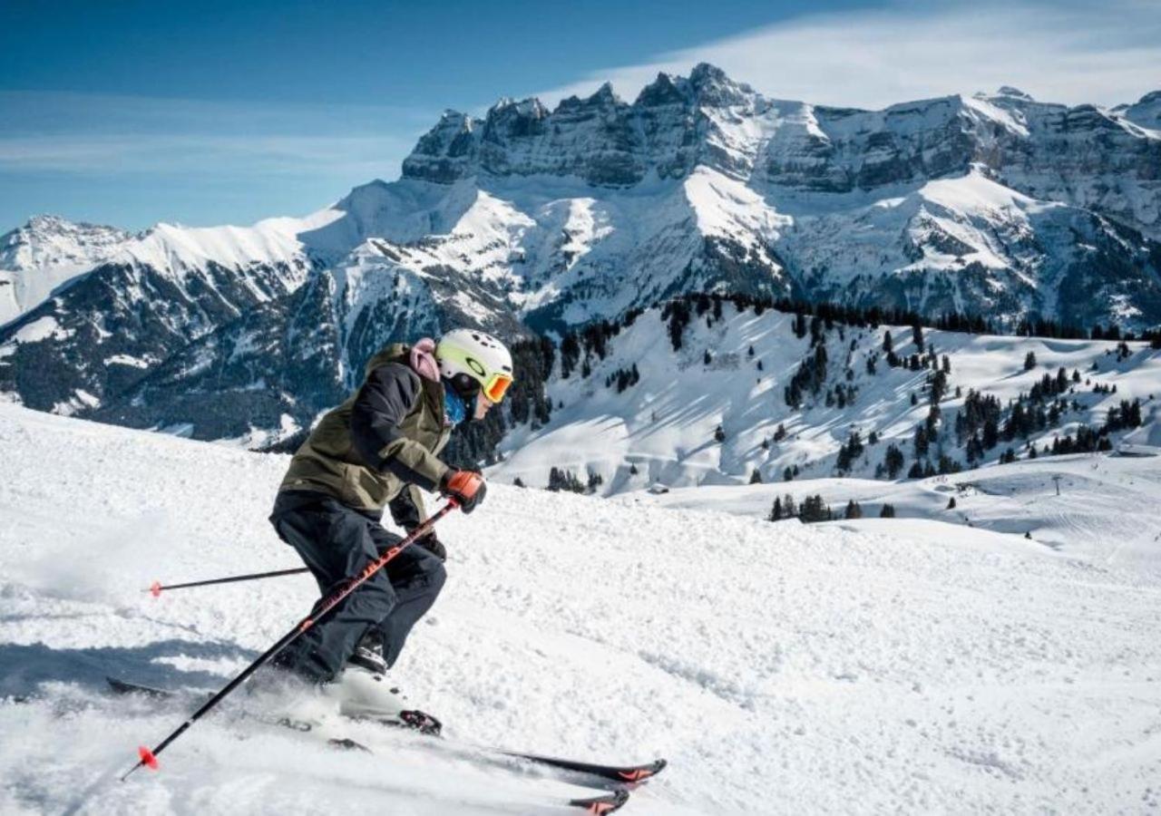 Hotel Des Portes Du Soleil Les Crosets ภายนอก รูปภาพ