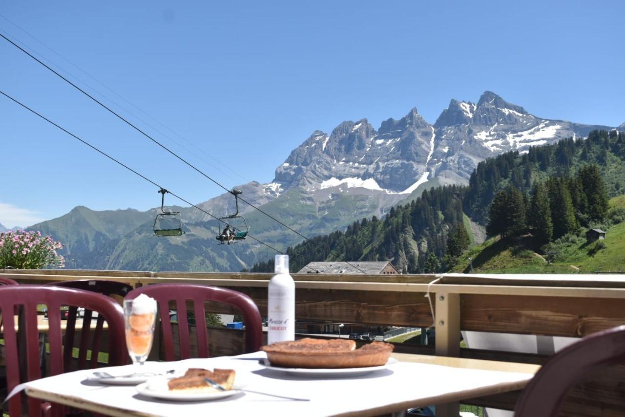 Hotel Des Portes Du Soleil Les Crosets ภายนอก รูปภาพ